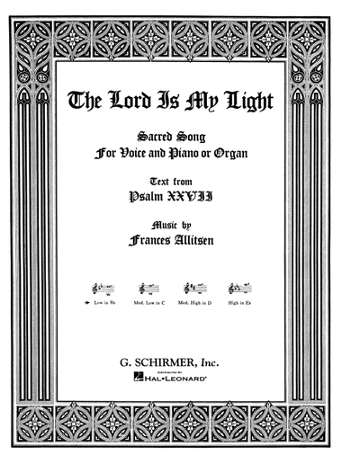 The Lord Is My Light