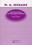 12 Variations On 'Ah' Vous Dirai-je Maman' - K. 265 mini preview