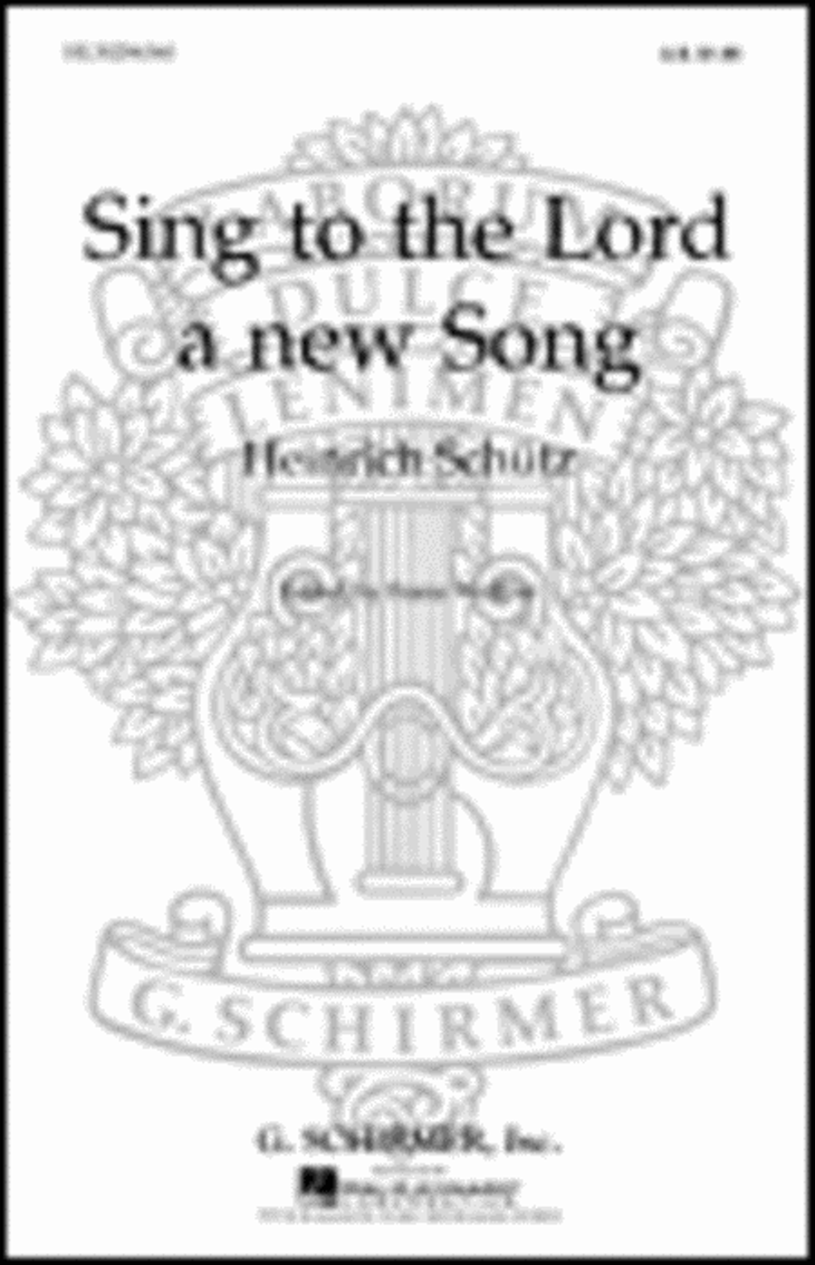 Sing To The Lord A New Song 4-Part scores gallery preview page 1