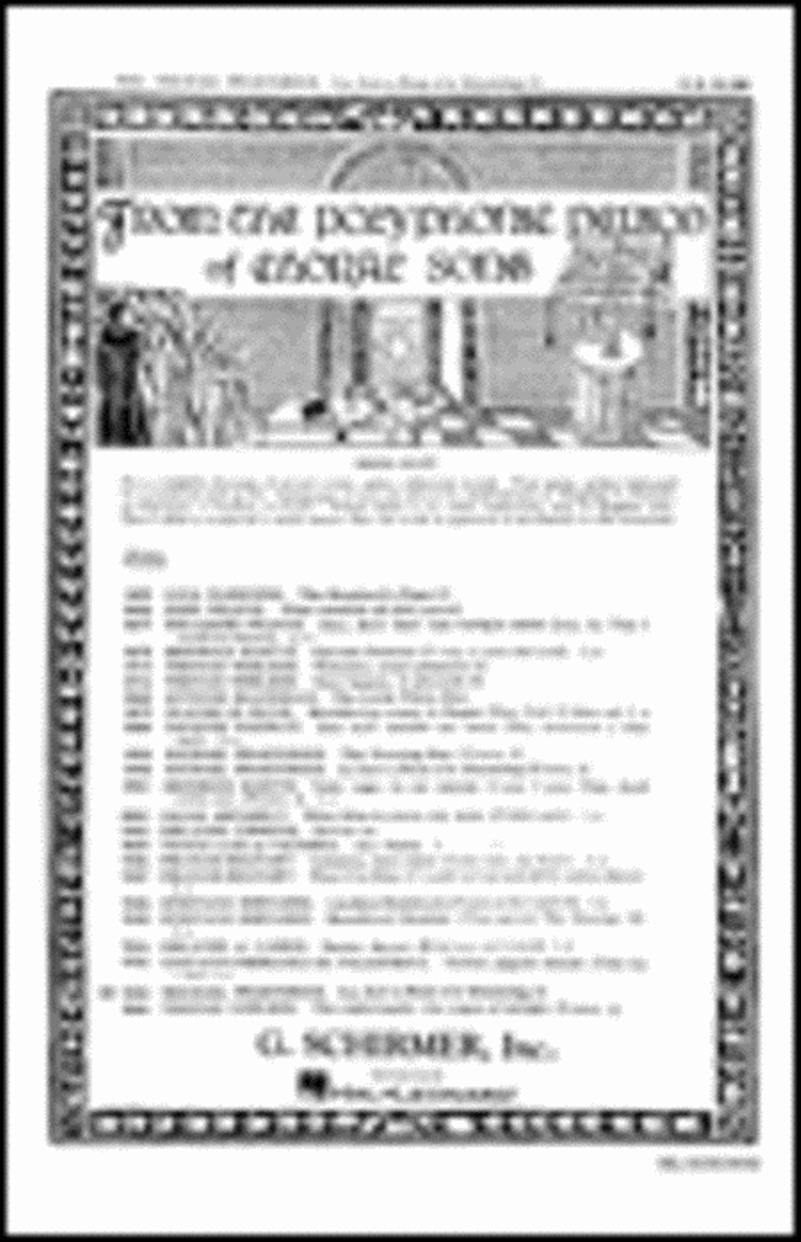 Lo How A Rose E'er Blooming W/Piano Or Organ Ad Lib 3-Part scores gallery preview page 1