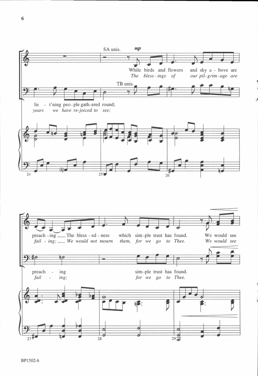 We Would See Jesus We Would See Jesus 4-Part scores gallery preview page 5
