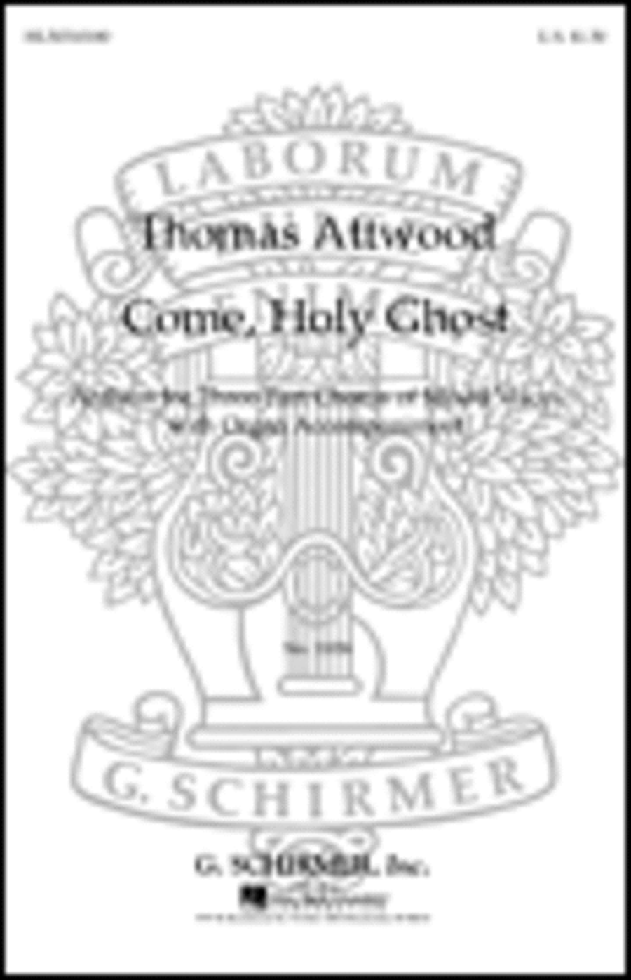 Come Holy Ghost Come Holy Ghost 3-Part scores gallery preview page 1