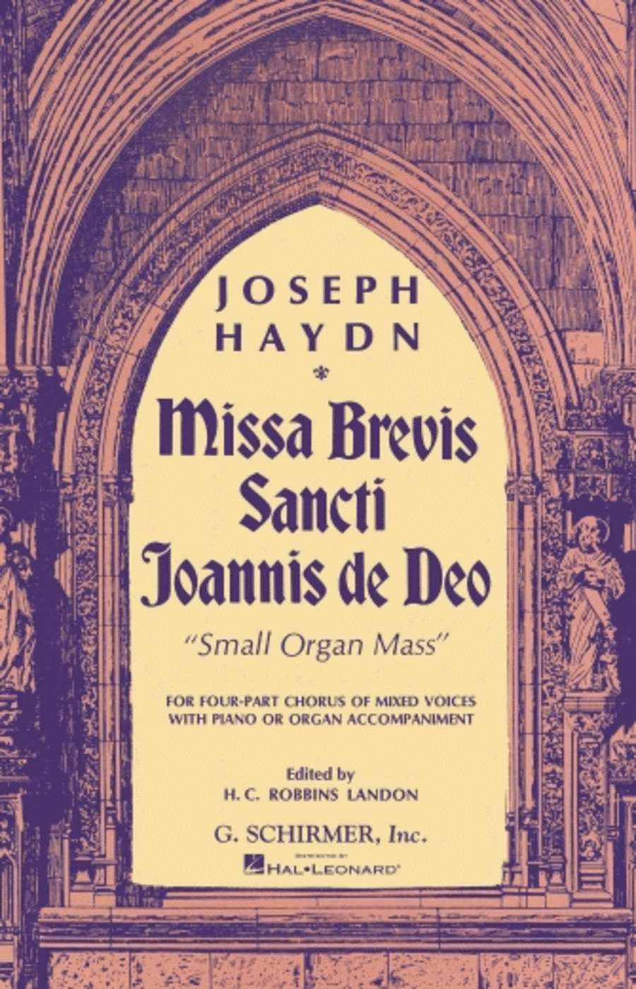 Missa Brevis Sancti Joannis de Deo 4-Part scores gallery preview page 1