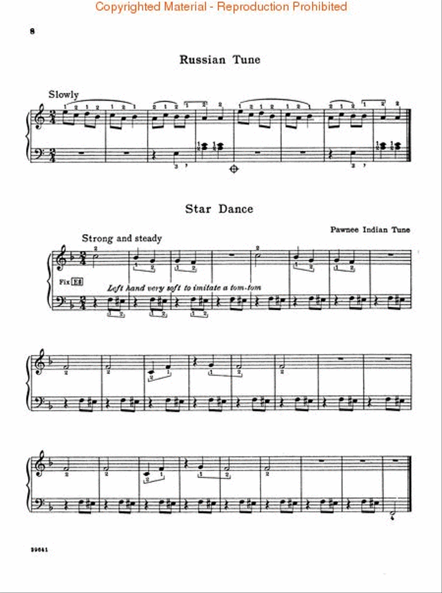 First Harp Book First Harp Book Harp scores gallery preview page 3