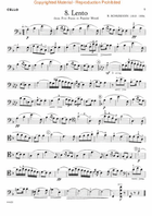 Solos for the Cello Player Piano Accompaniment scores gallery preview page 3
