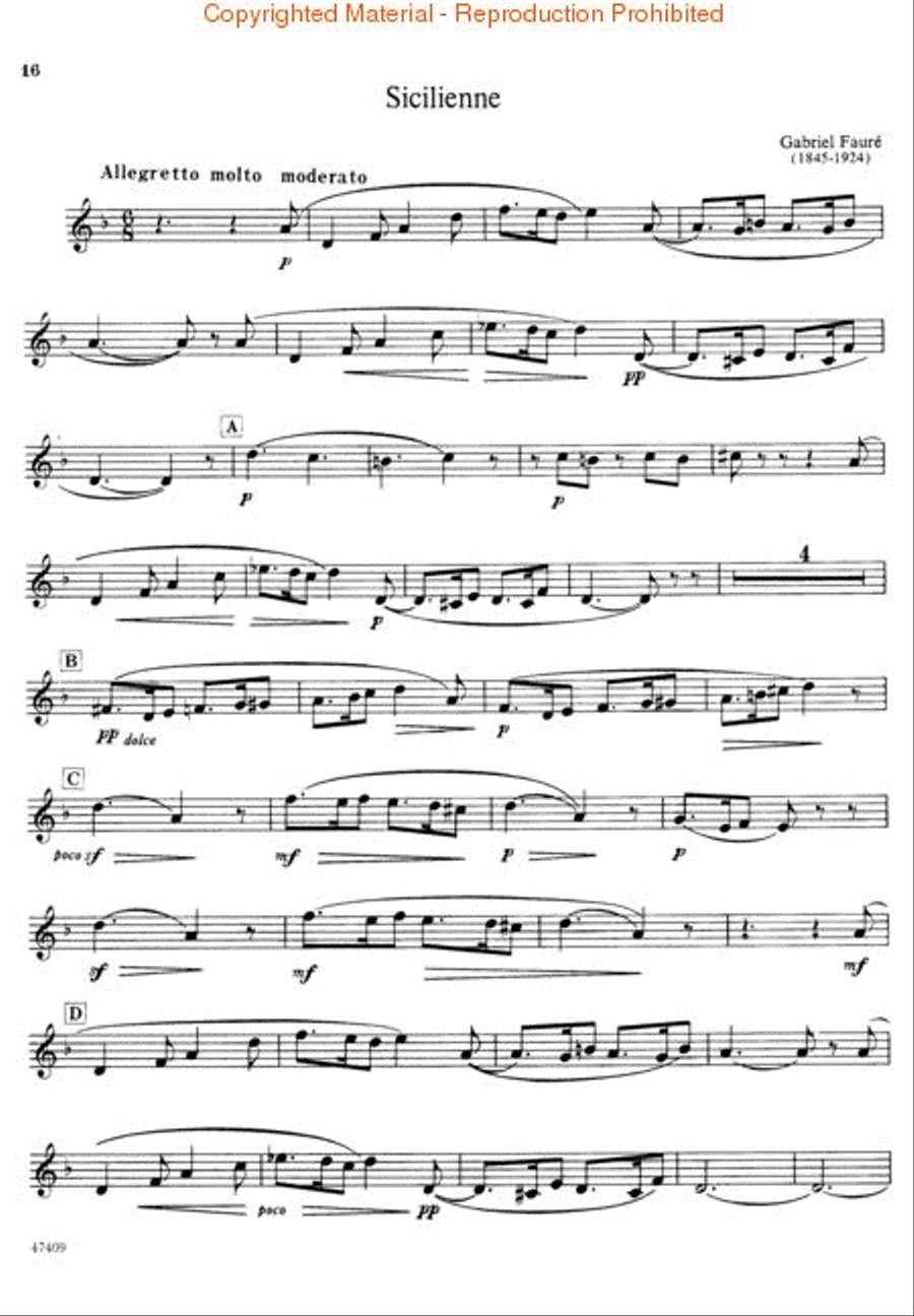 Solos for the English Horn Player English Horn scores gallery preview page 2