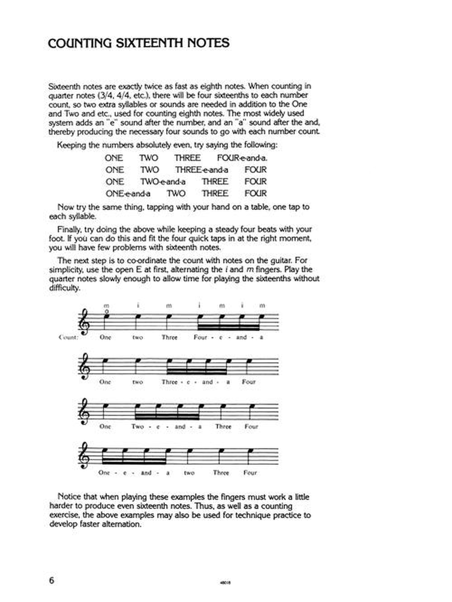 First Book for the Guitar – Part 2 Acoustic Guitar scores gallery preview page 5