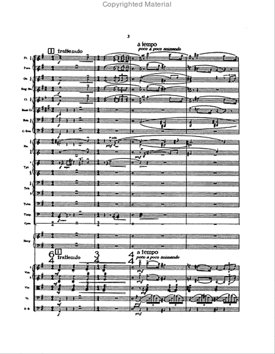 Symphony No. 1, Op. 9 Orchestra scores gallery preview page 3