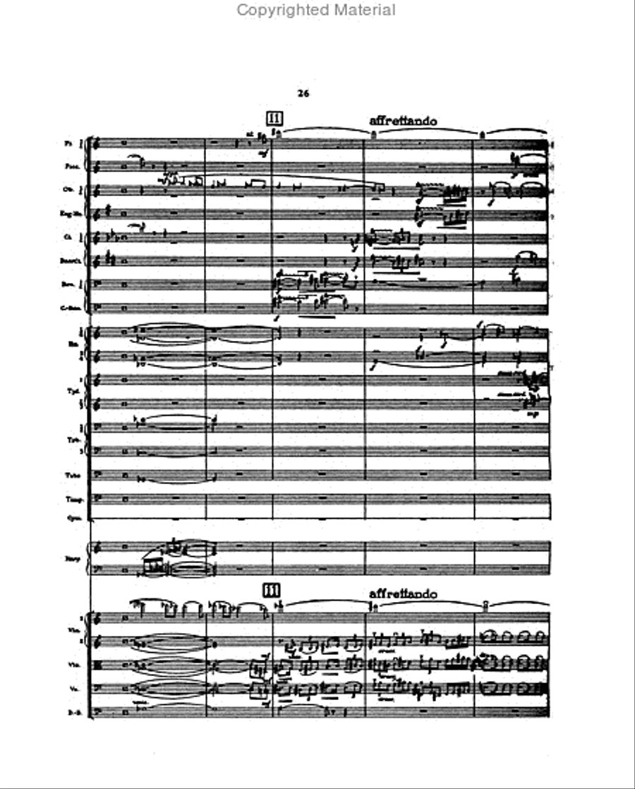 Symphony No. 1, Op. 9 Orchestra scores gallery preview page 4