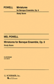 Miniatures for Baroque Ensemble, Op. 8