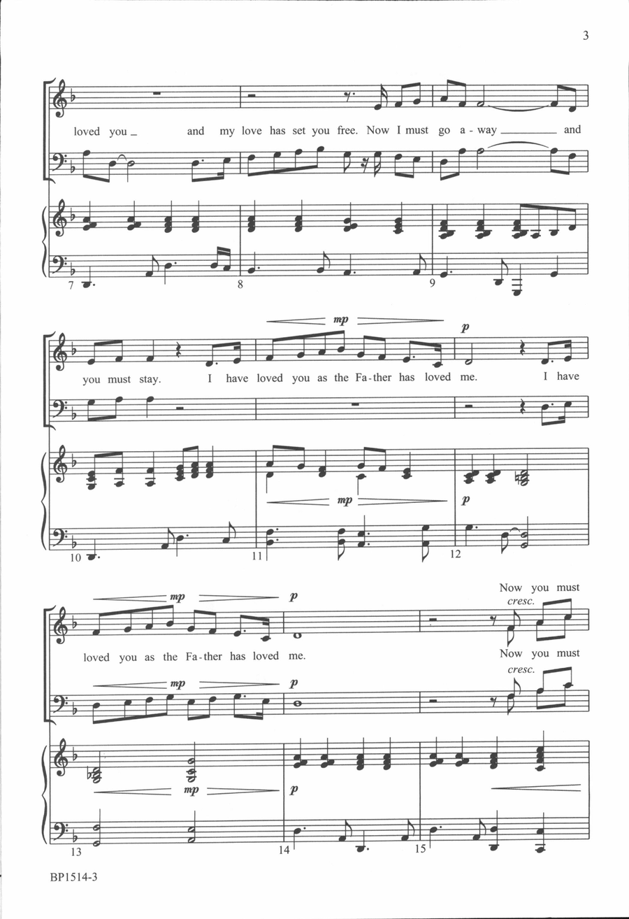 I Have Loved You I Have Loved You 4-Part scores gallery preview page 3