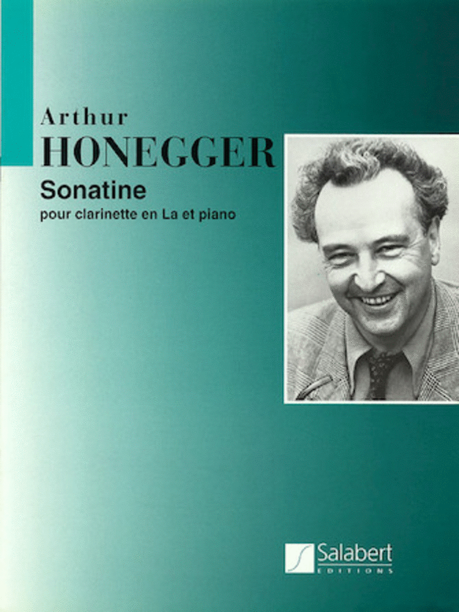 Sonatine Clarinet Solo scores gallery preview page 1