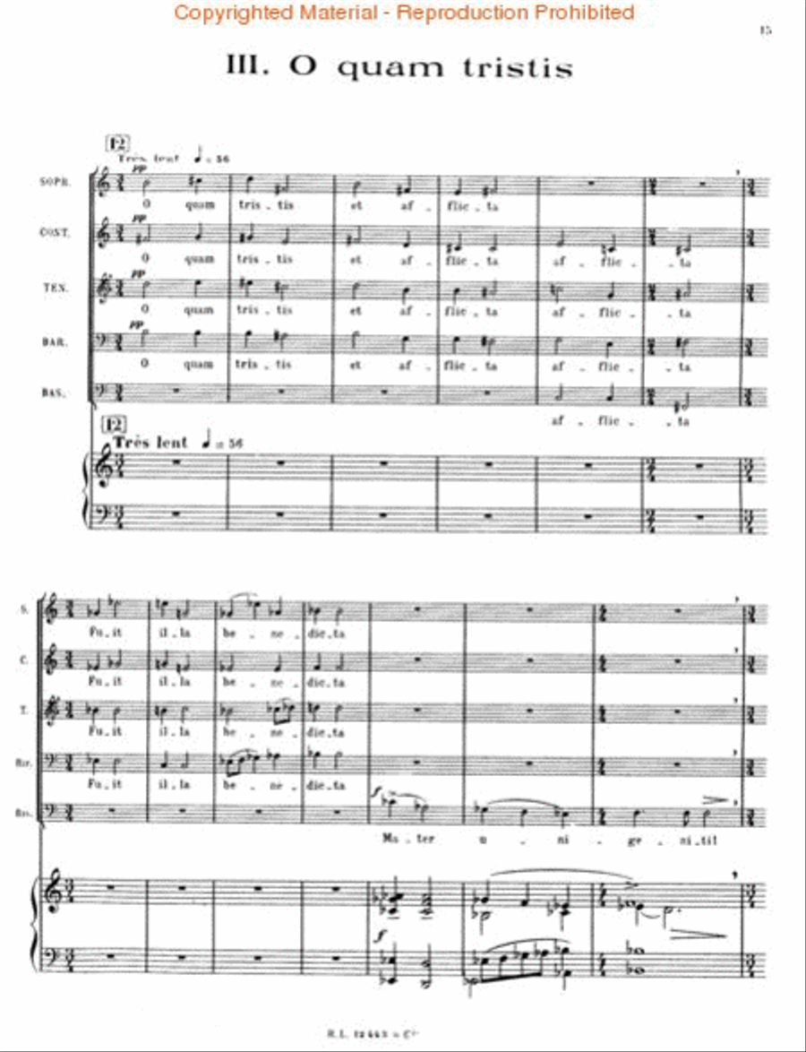 Stabat Mater Stabat Mater 4-Part scores gallery preview page 2
