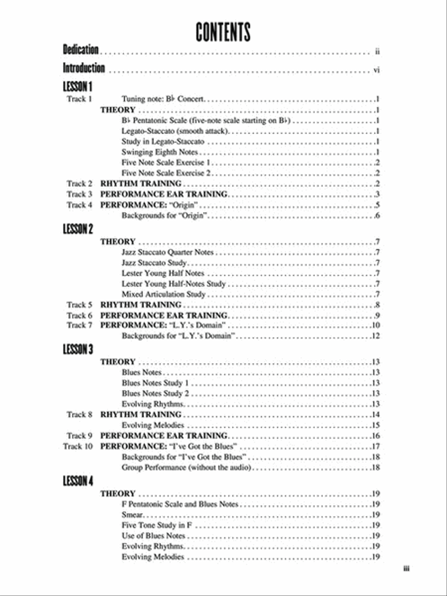 A Guide to Jazz Improvisation C Instrument scores gallery preview page 2
