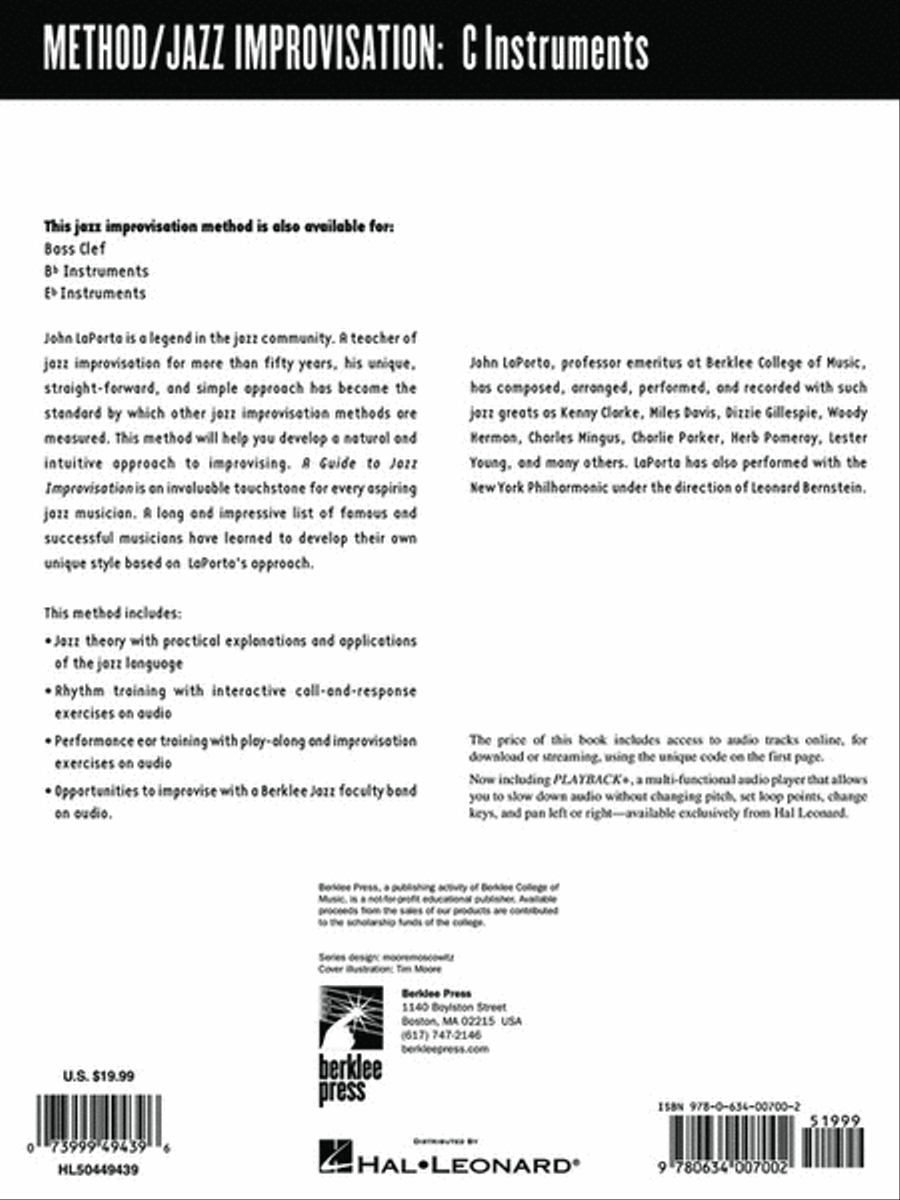 A Guide to Jazz Improvisation C Instrument scores gallery preview page 6