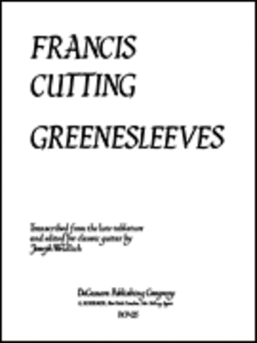 Greensleeves Greensleeves Acoustic Guitar scores gallery preview page 1