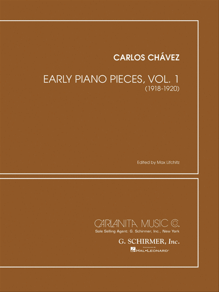 Early Piano Pieces – Volume 1 (1918–1925) Piano Solo scores gallery preview page 1