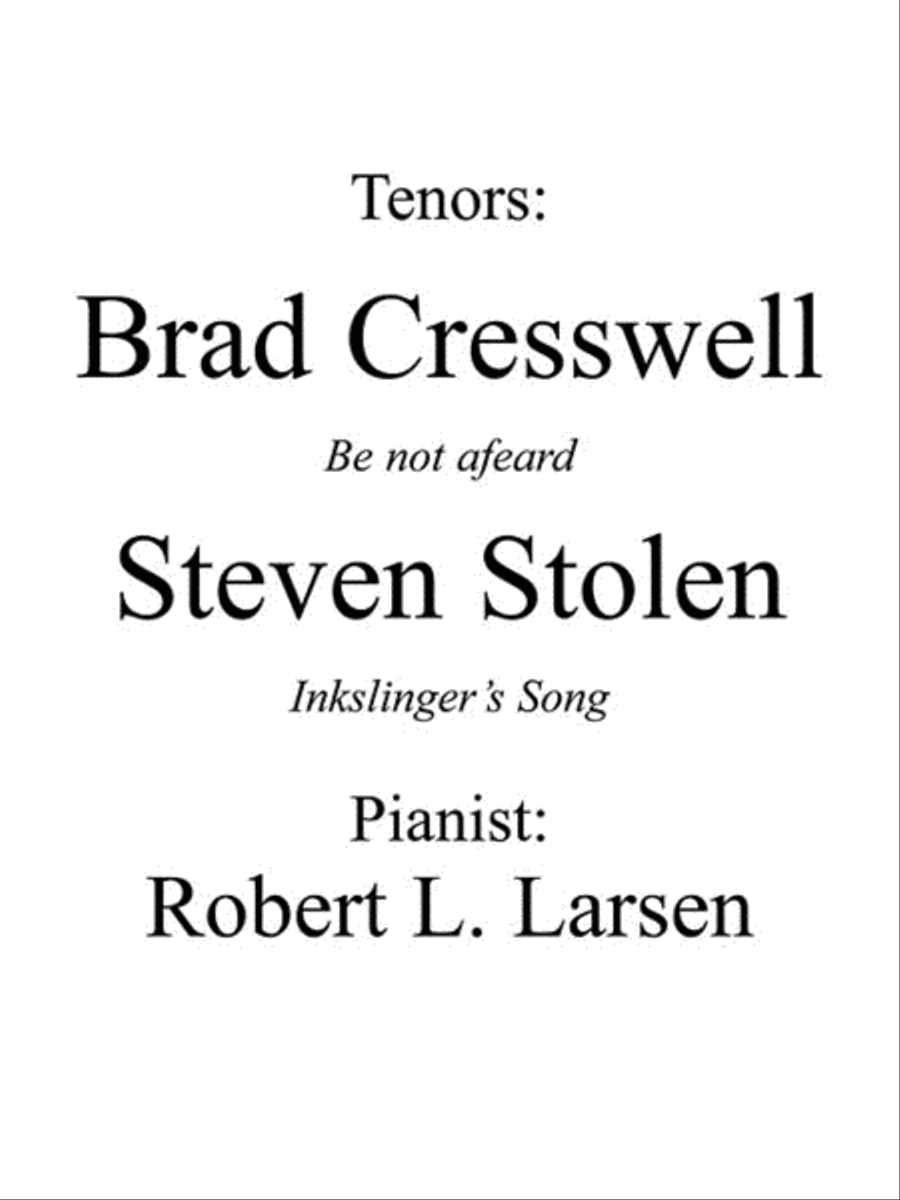 Arias for Tenor Arias for Tenor Voice Solo scores gallery preview page 5