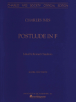 Postlude In F for Orchestra (Critical Edition)