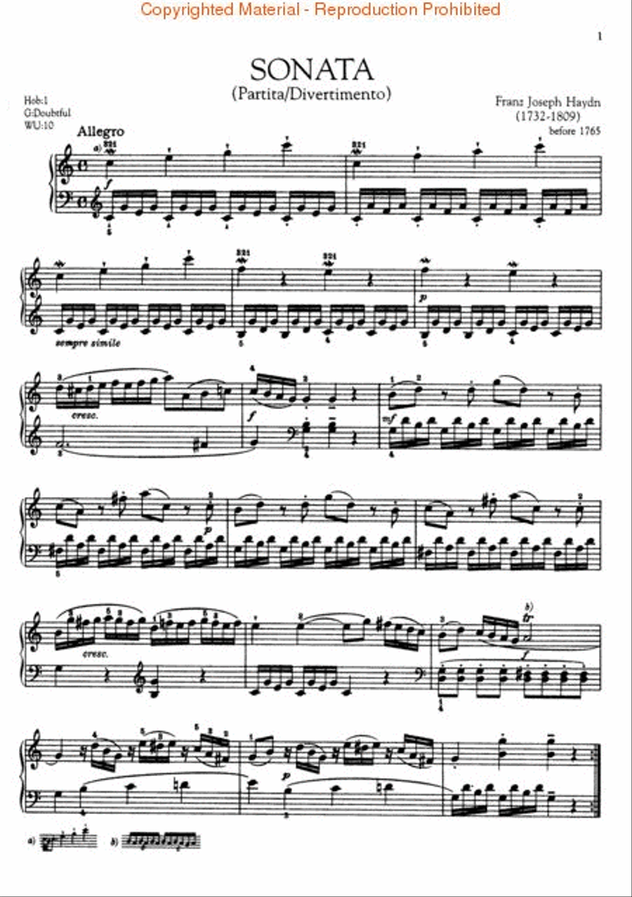 Piano Sonatas – Book 1 Piano Sonatas – Book 1 Piano Solo scores gallery preview page 3