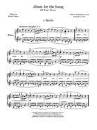 Album for the Young, Op. 68 Piano Solo scores gallery preview page 4