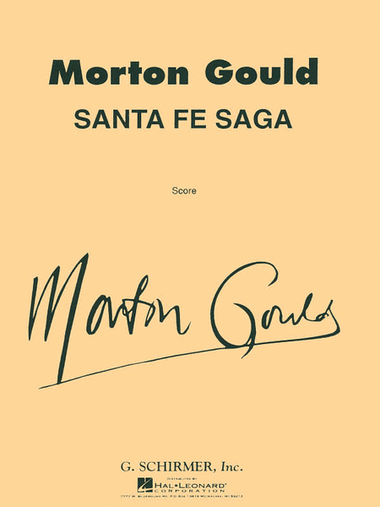 Santa Fe Saga For Concert Band Full Score