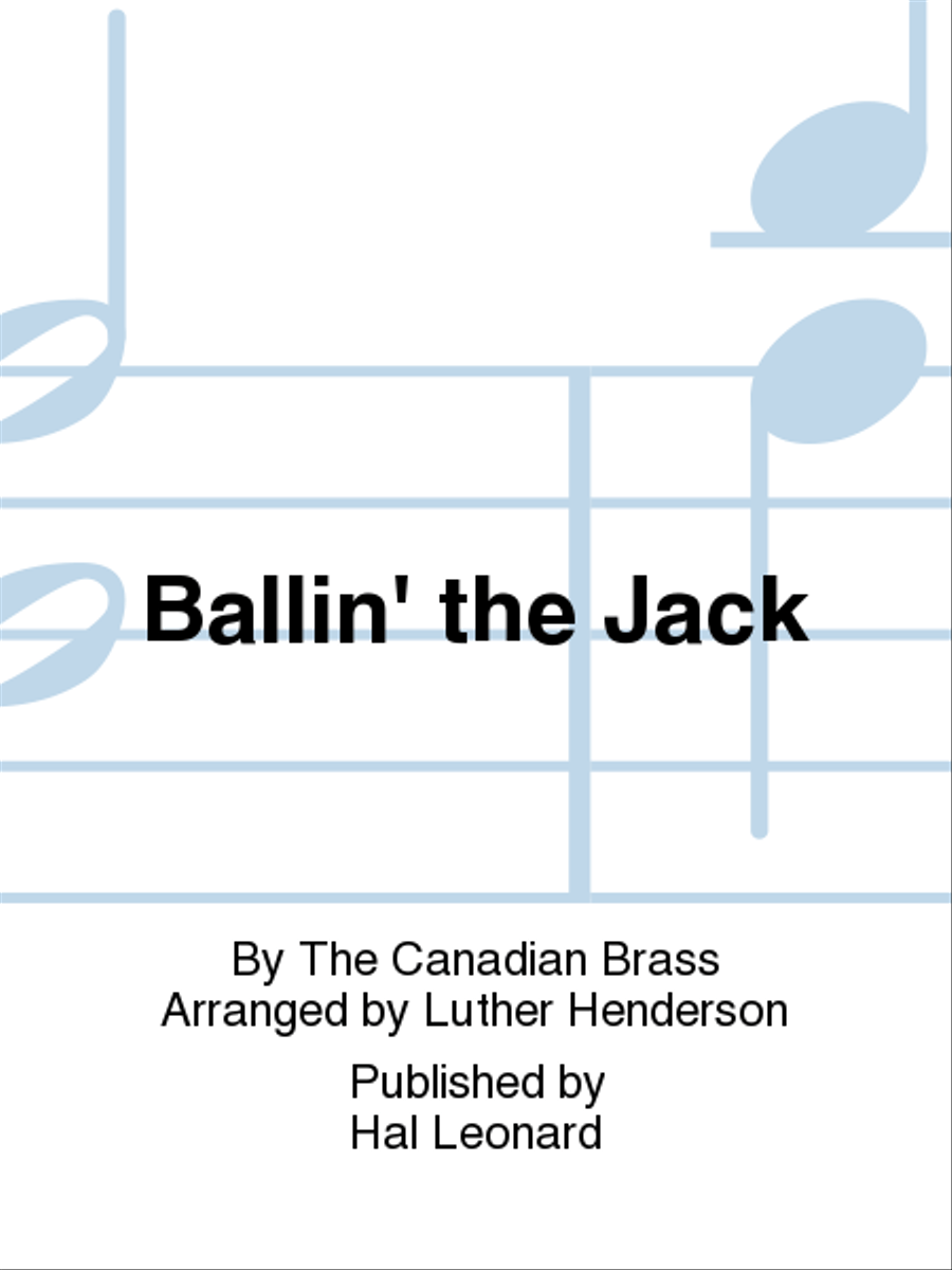 Ballin' the Jack Brass Quintet scores gallery preview page 1