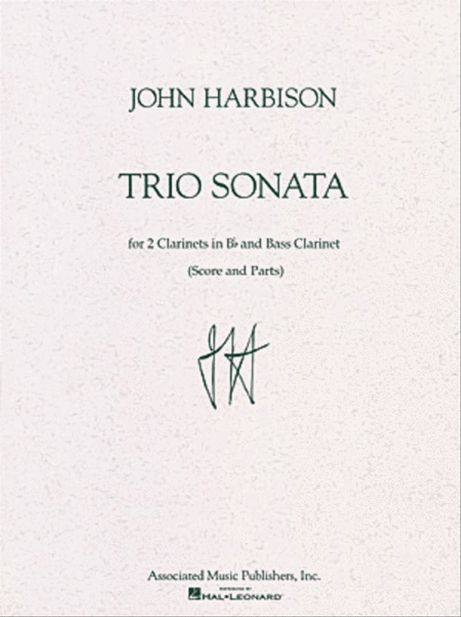 Trio Sonata Trio Sonata Clarinet scores gallery preview page 1
