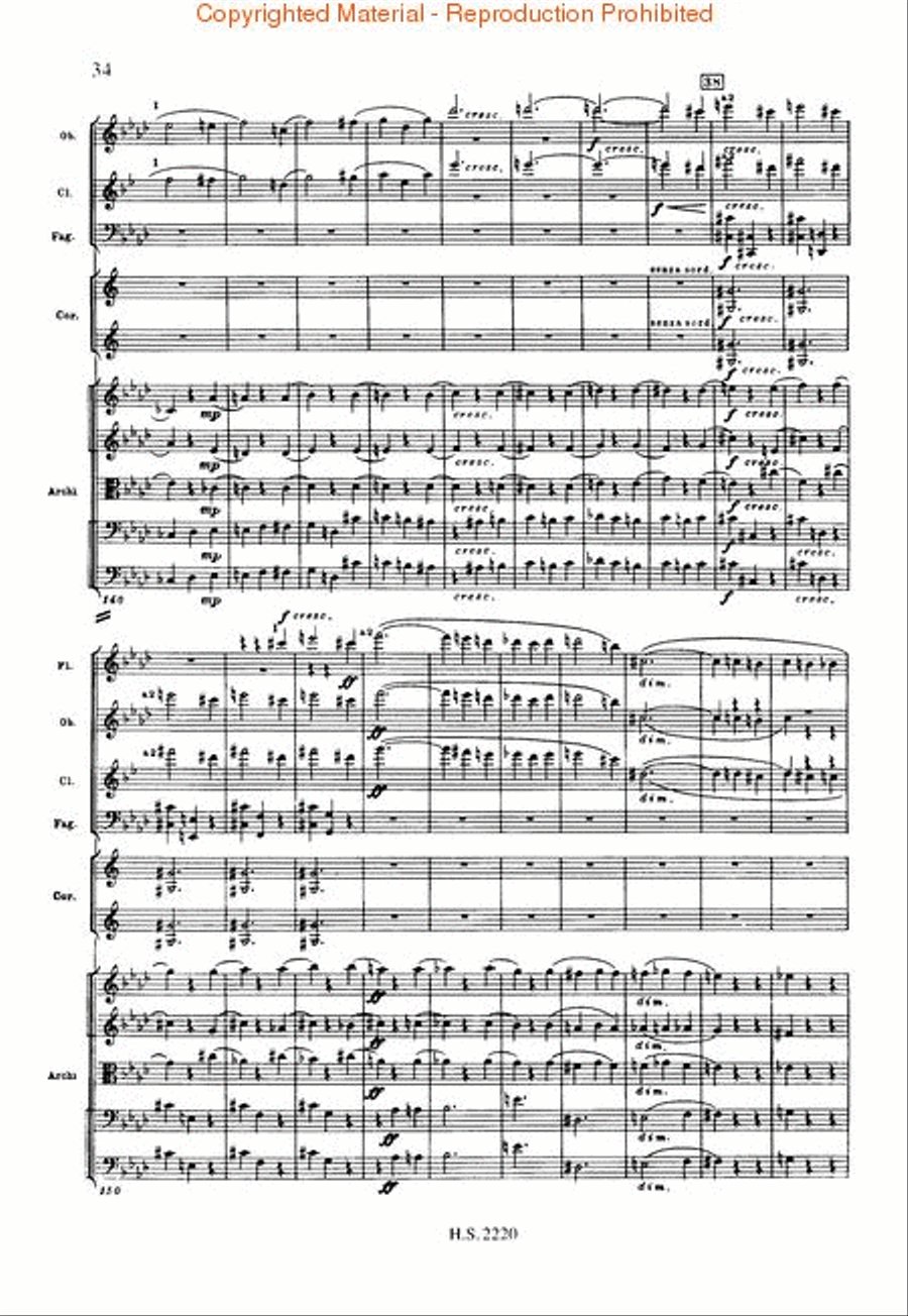 Symphony No. 9, Op. 70 Orchestra scores gallery preview page 3