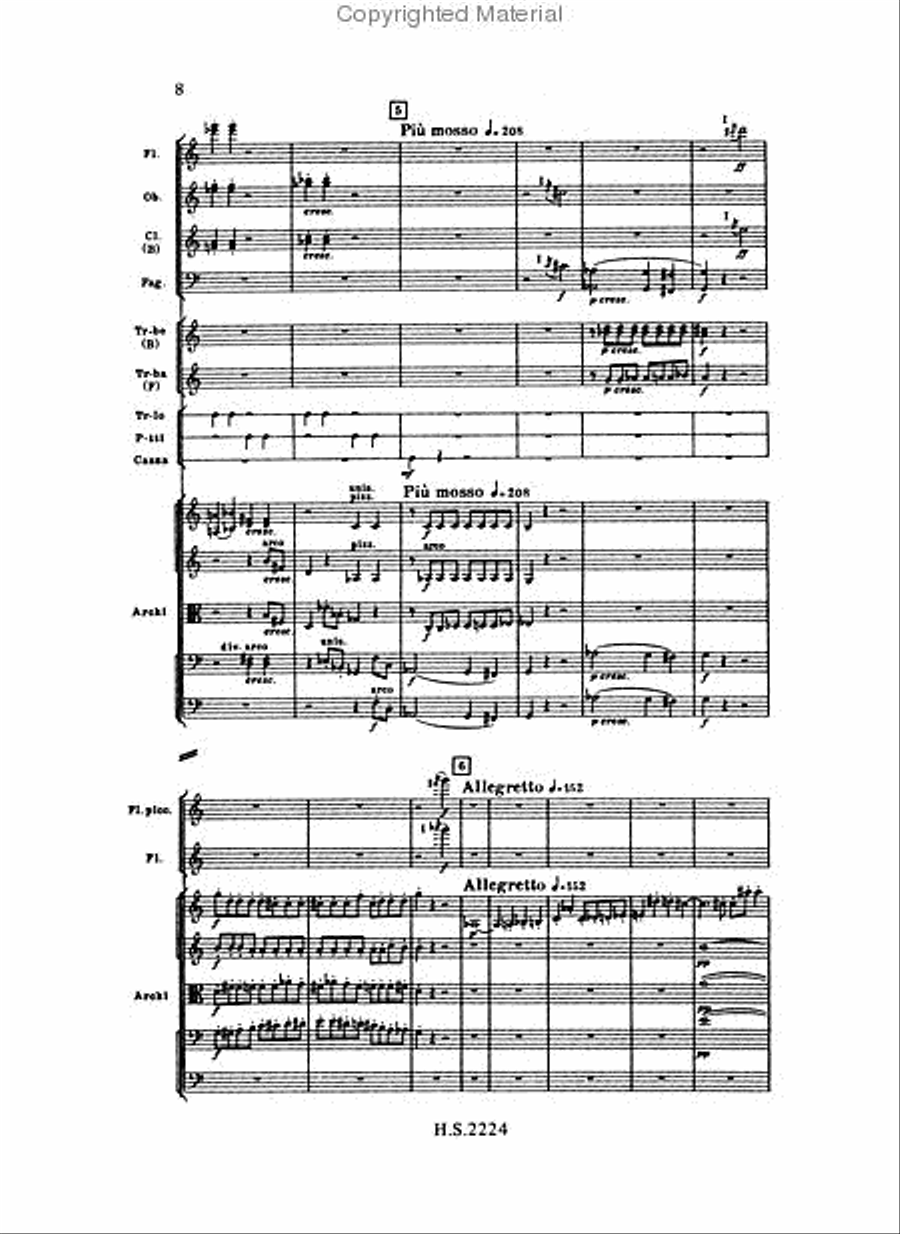 Symphony No. 1, Op. 10 Orchestra scores gallery preview page 3