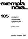 Symphony No. 1