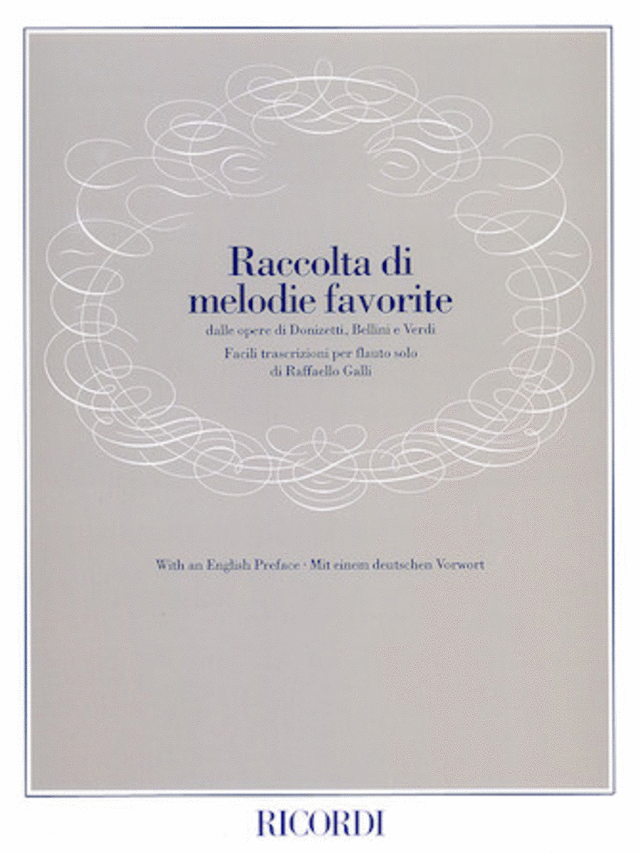 Favorite Opera Melodies Flute Solo scores gallery preview page 1
