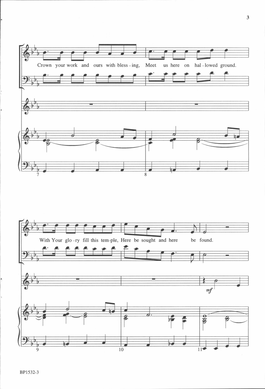 God, Who Built This Wondrous Planet 4-Part scores gallery preview page 3