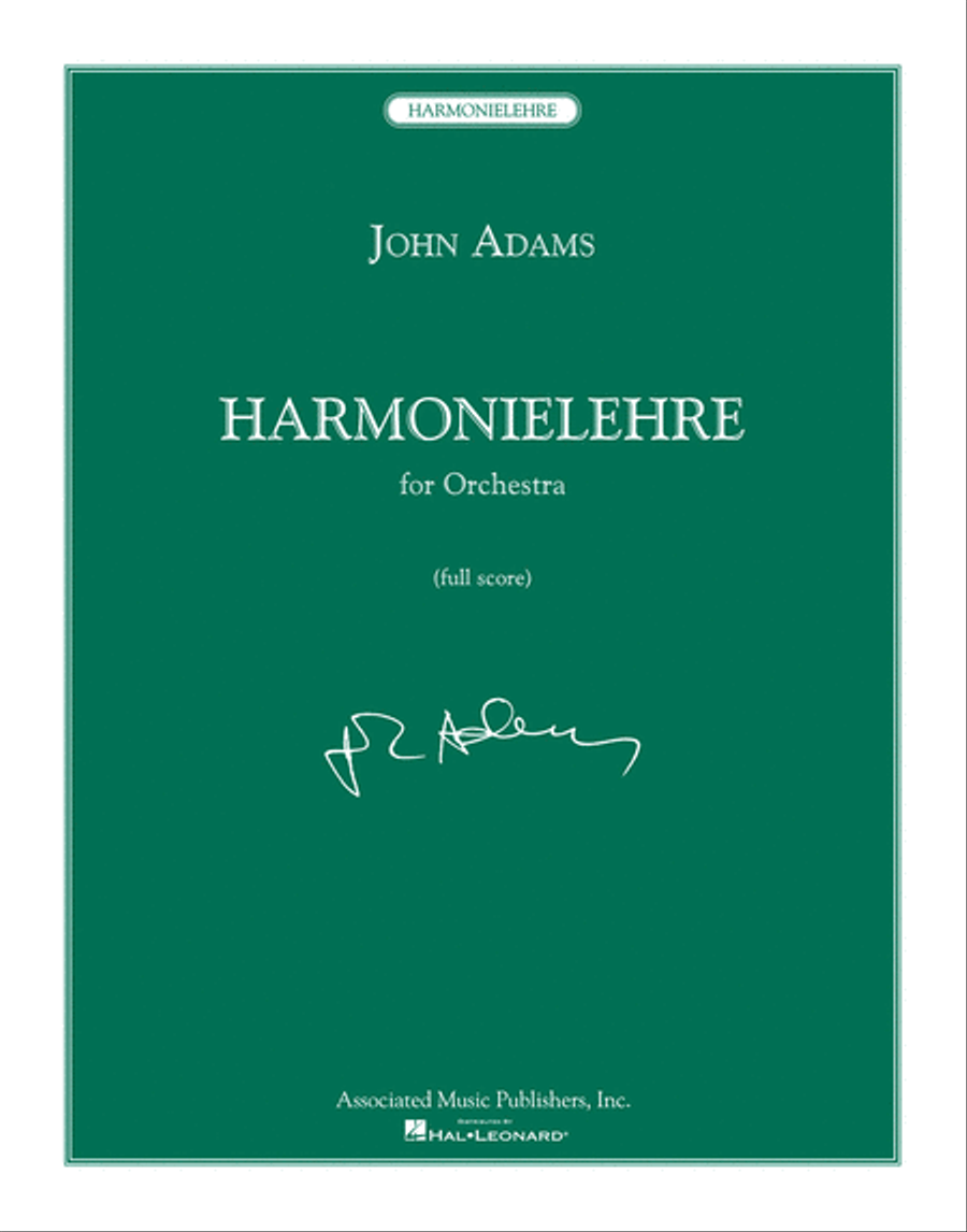 Harmonielehre Orchestra scores gallery preview page 1