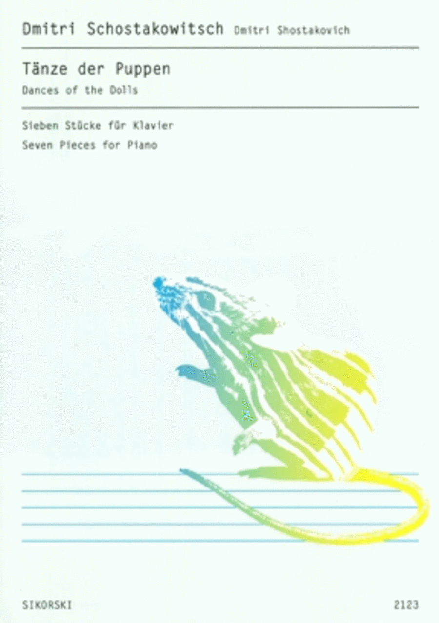 Dances of the Dolls (7 Easy Pieces) Piano Solo scores gallery preview page 1