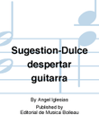 Sugestion-Dulce despertar guitarra