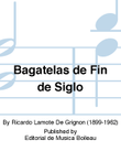 Bagatelas de Fin de Siglo