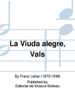 La Viuda alegre, Vals