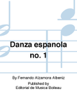 Danza espanola no. 1