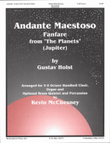Andante Maestoso - organ and handbell score