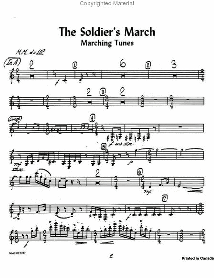 Igor Stravinsky – L'histoire du Soldat Clarinet Solo scores gallery preview page 2