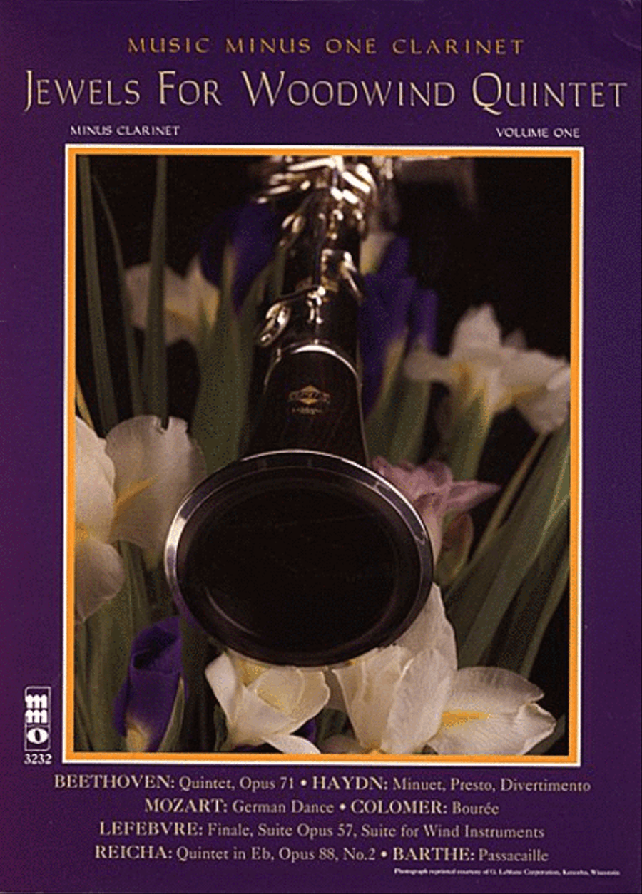 Woodwind Quintets, Volume I: Jewels for Woodwind Quintet Woodwind Quintet scores gallery preview page 1