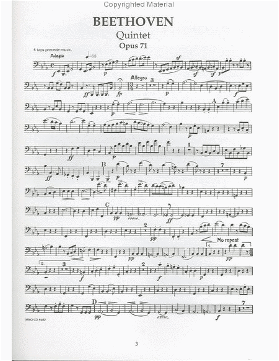 Masterpieces for Woodwind Quintet – Volume 1 Woodwind Quintet scores gallery preview page 2