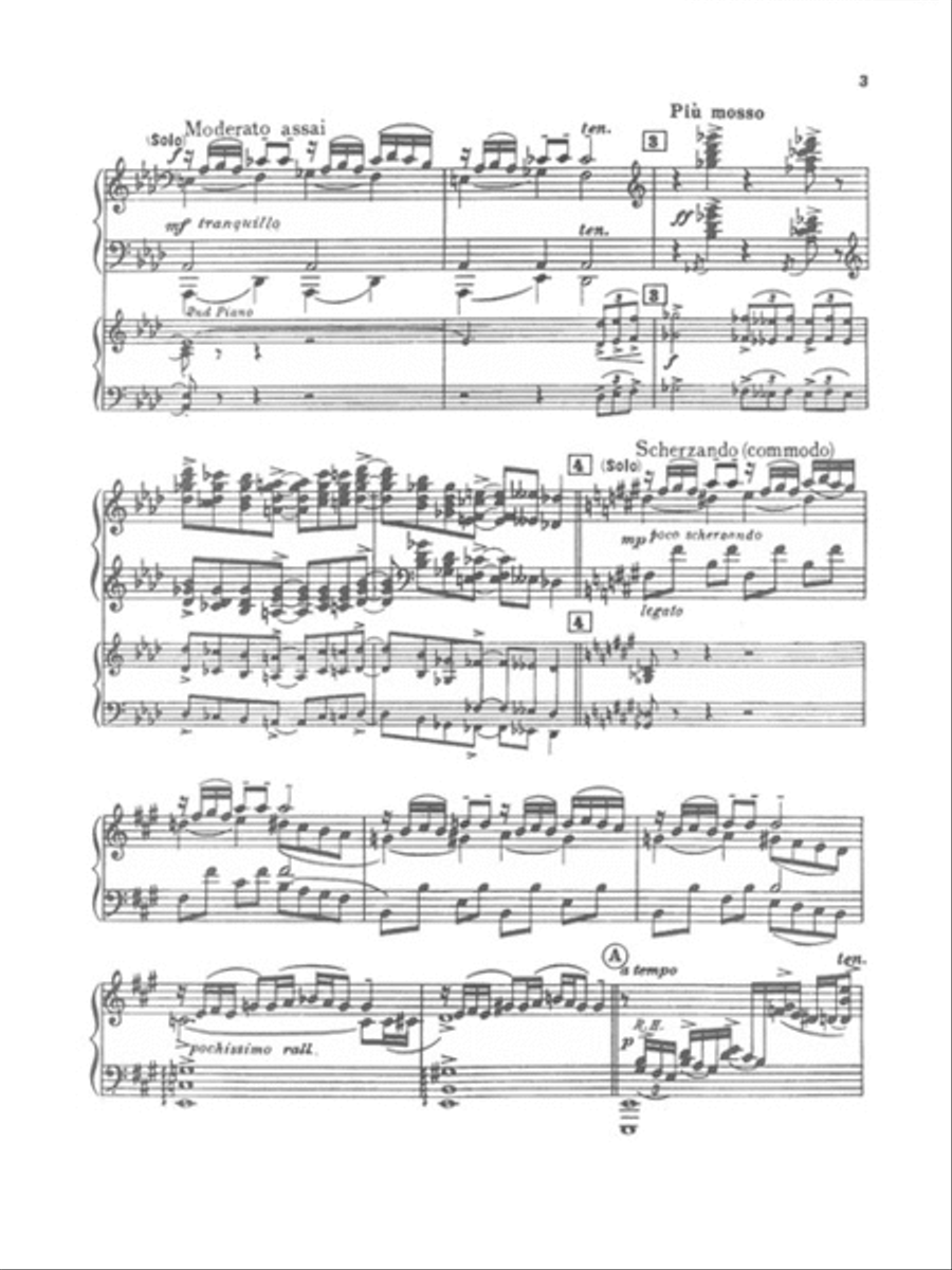 Gershwin – Rhapsody in Blue Piano scores gallery preview page 3