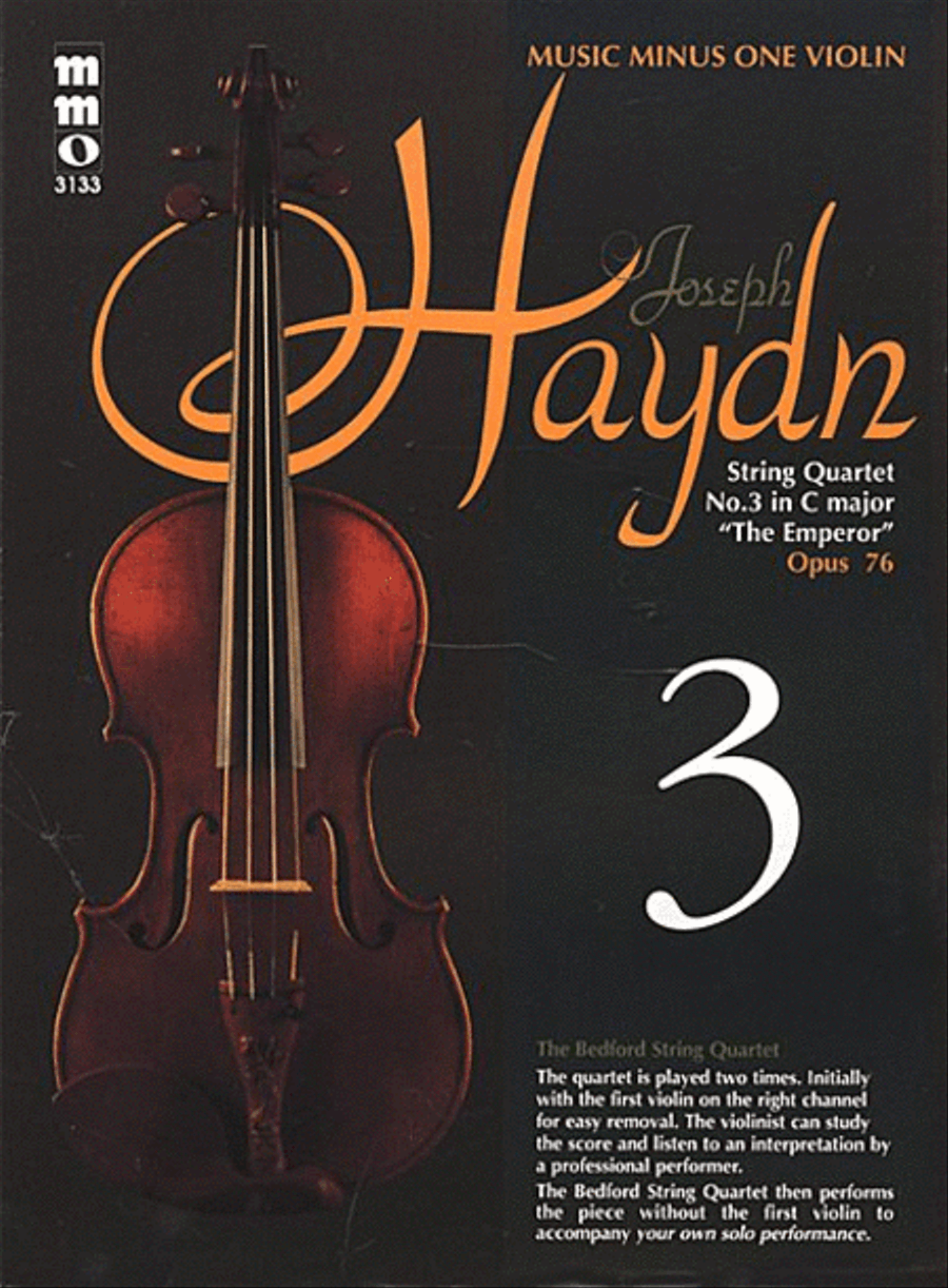 Haydn - String Quartet in C Major, 'Emperor,' Op. 76 String Quartet scores gallery preview page 1