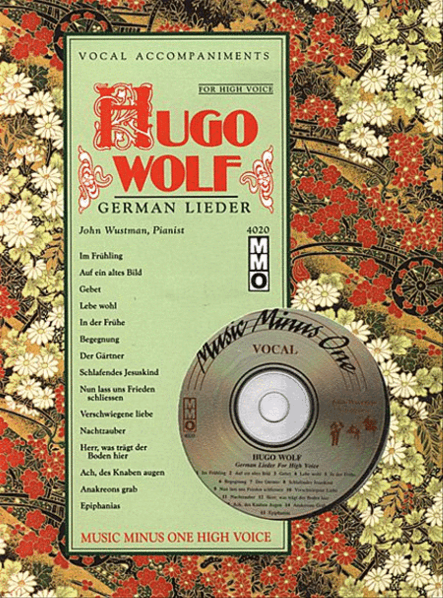 Hugo Wolf - German Lieder Voice scores gallery preview page 1