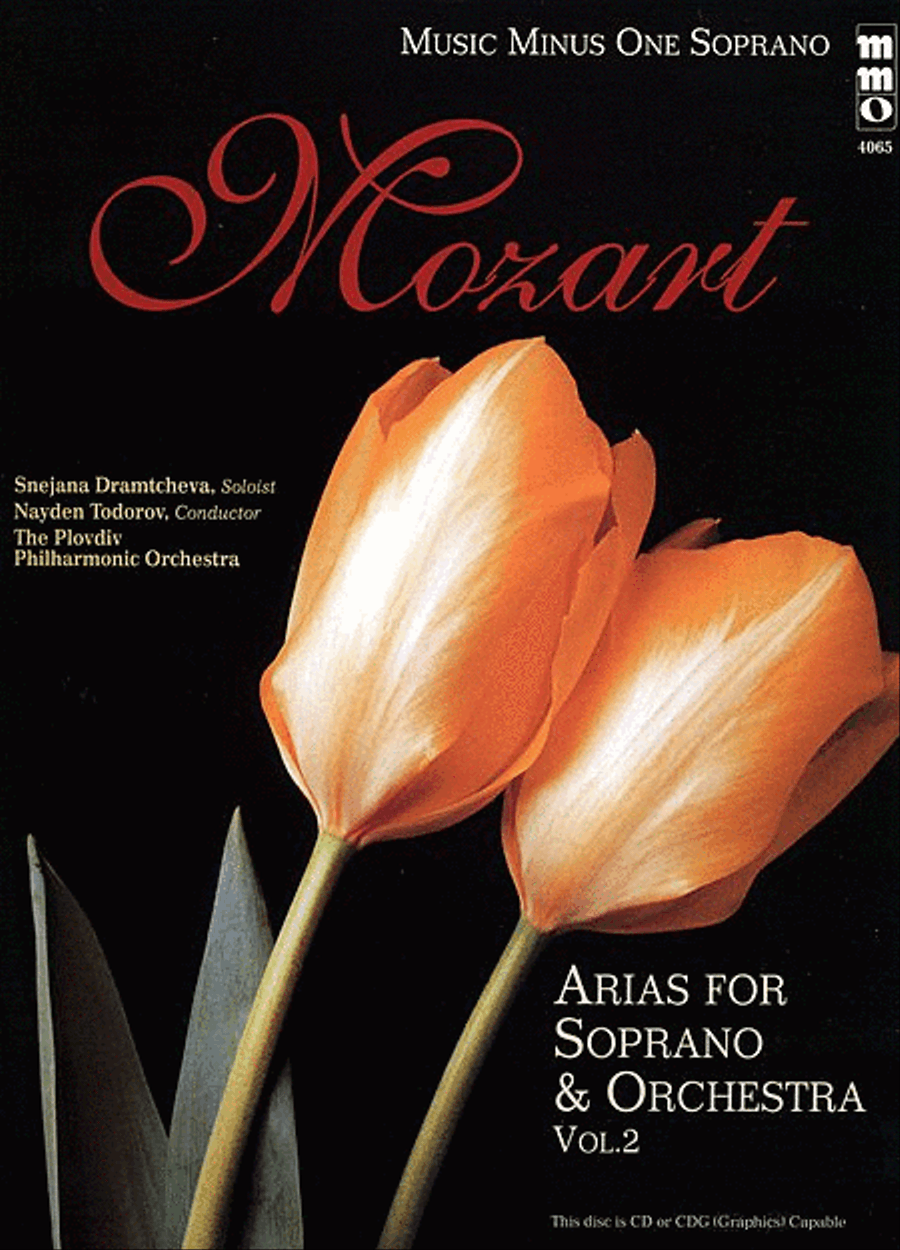 Mozart - Opera Arias for Soprano And Orchestra, Vol. 2 Voice Solo scores gallery preview page 1