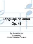 Lenguaje de amor Op. 45
