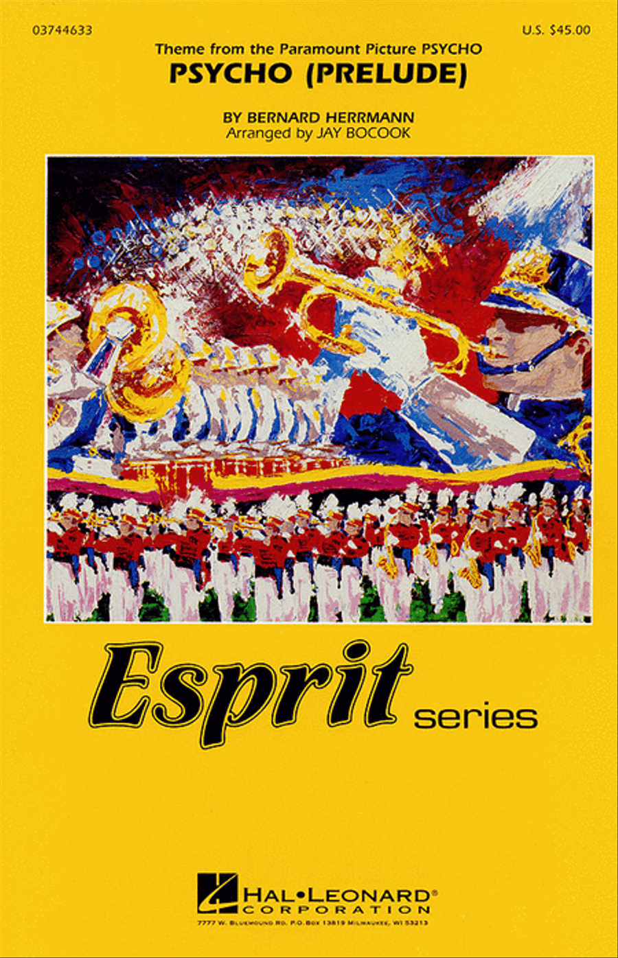 Psycho Prelude Psycho Prelude Marching Band scores gallery preview page 1