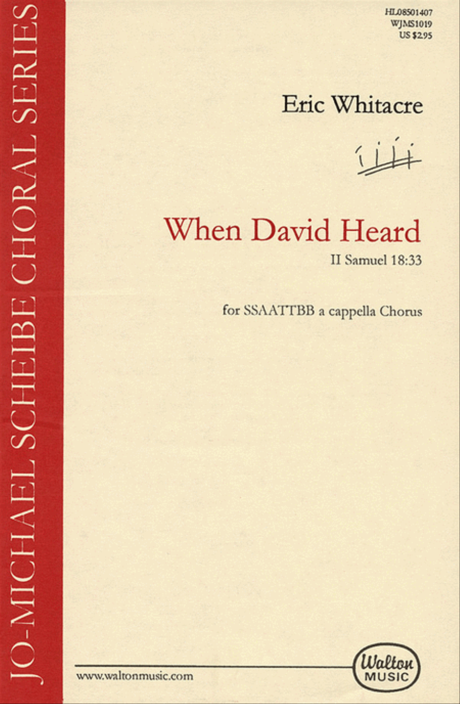When David Heard - SSAATTBB SSAATTBB scores gallery preview page 1